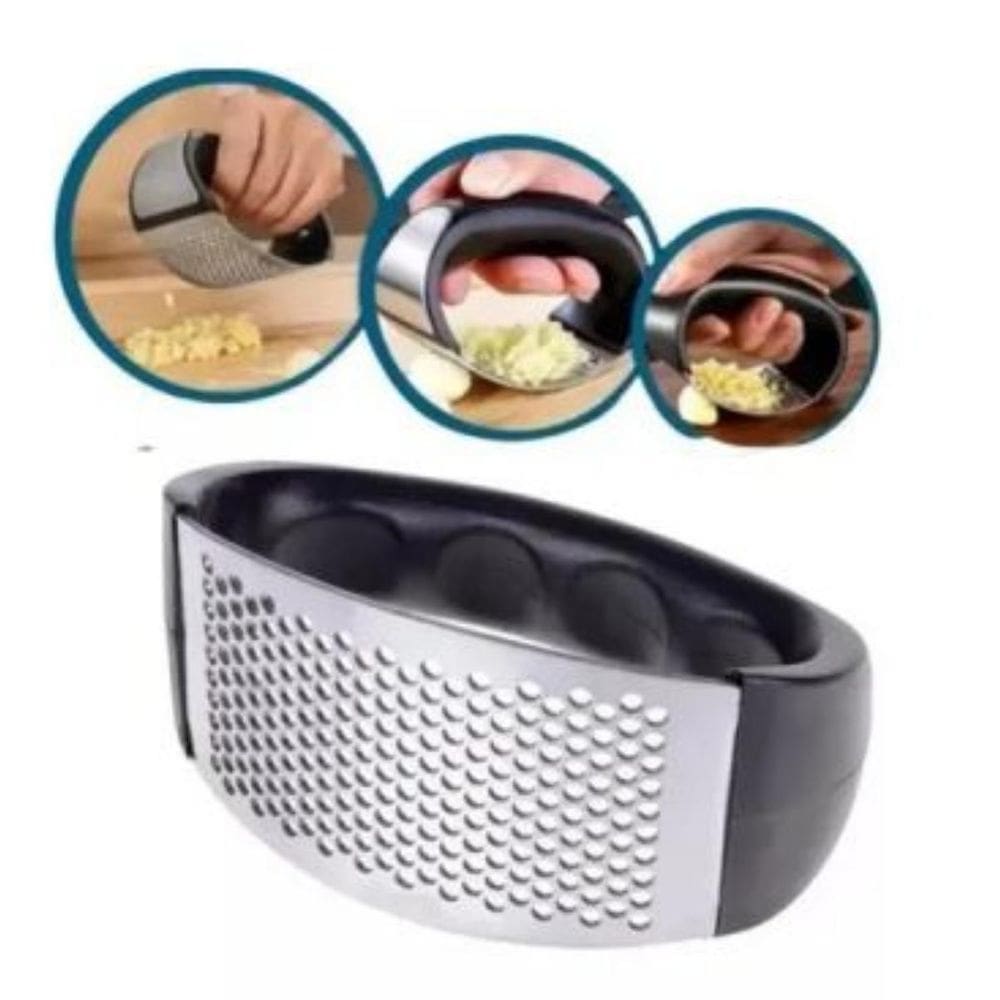 Amassador De Alho Portátil Ideal Para Temperos