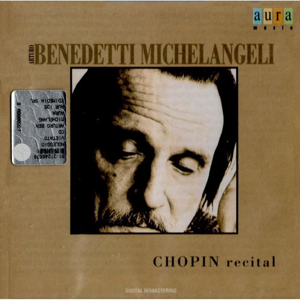 Arturo Benedetti Michelengeli Chopin Recital - Cd