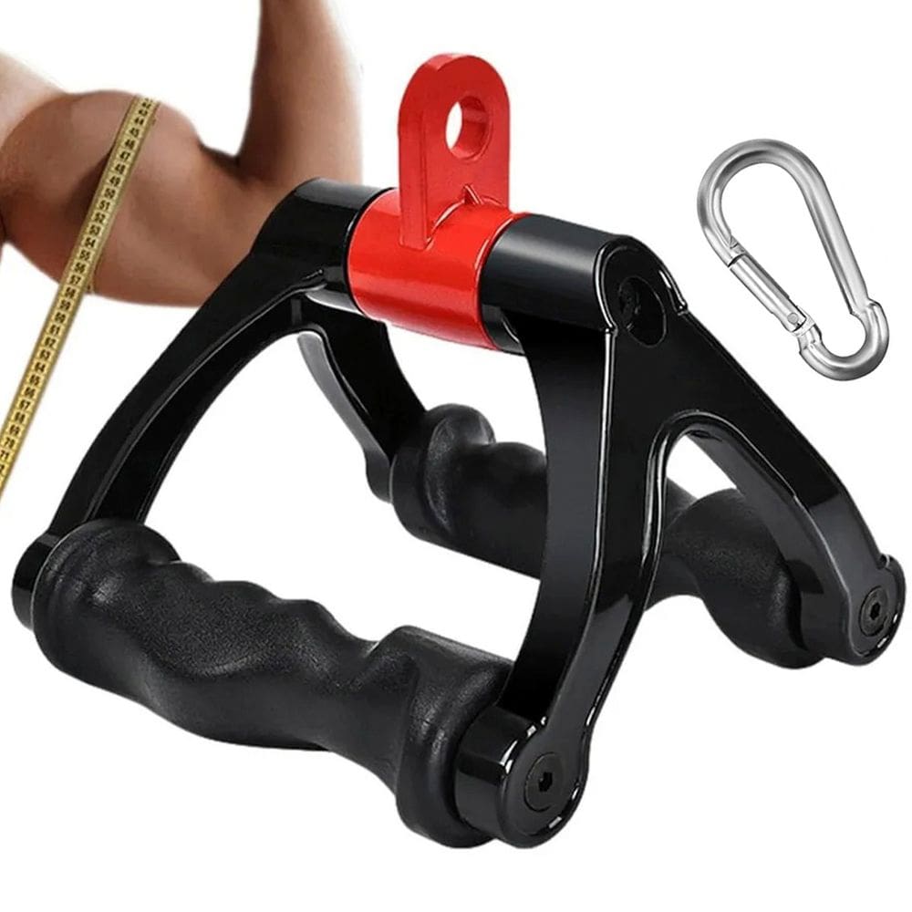 Puxador Triangulo Anatomico Giro 360 Pegada Academia Musculaçao Treino Remada Barra Pullei Peitoral Costas