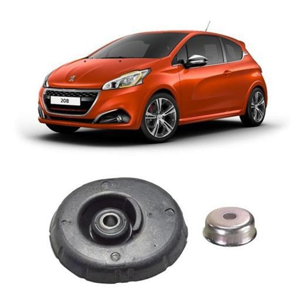 Coxim + Prato Dianteiro Peugeot 208 2017 2018 2019 2020