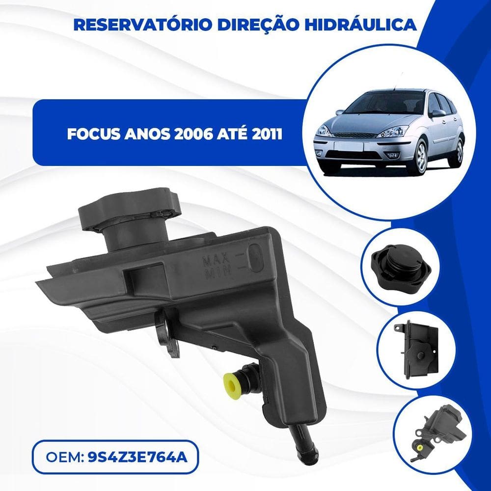 Reservatório De Direção Hidráulica Focus 2006 Até 2011
