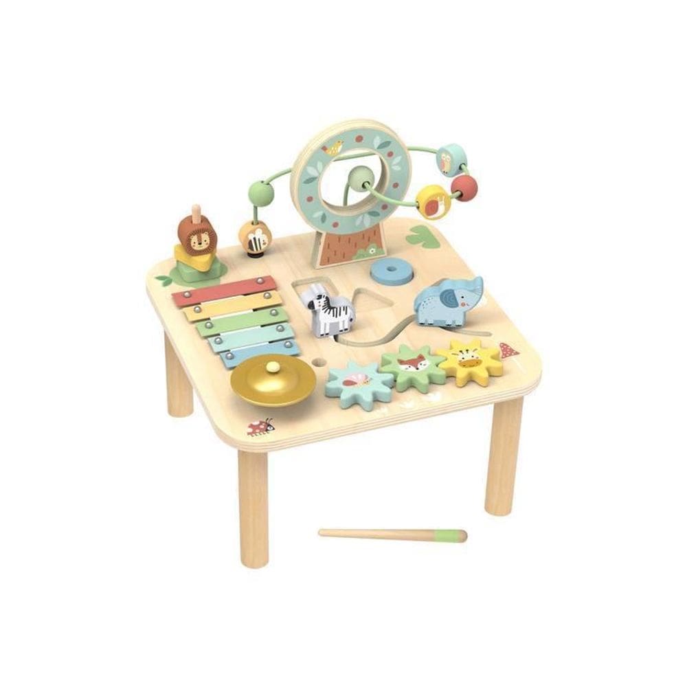 Brinquedo Didático Mesa Atividades Floresta Tooky Toy Tj005