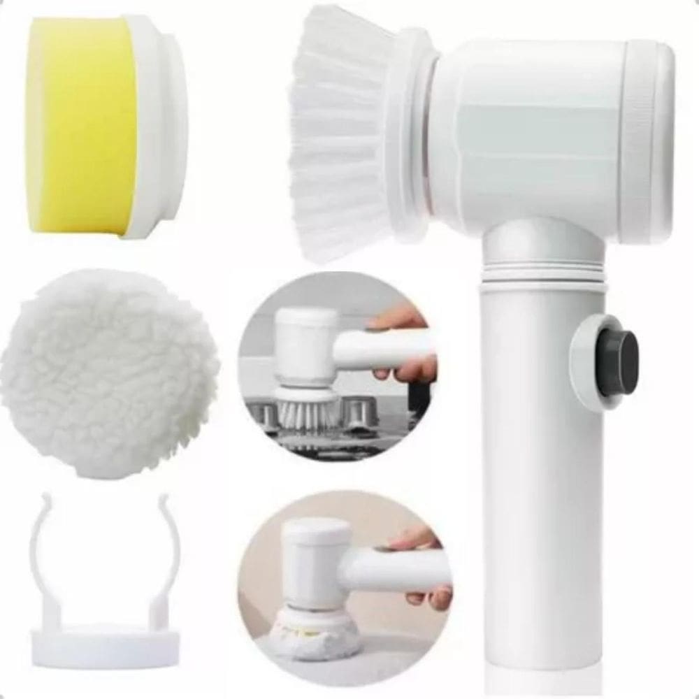 Escova Elétrica Eficiente Para Tênis Sujos