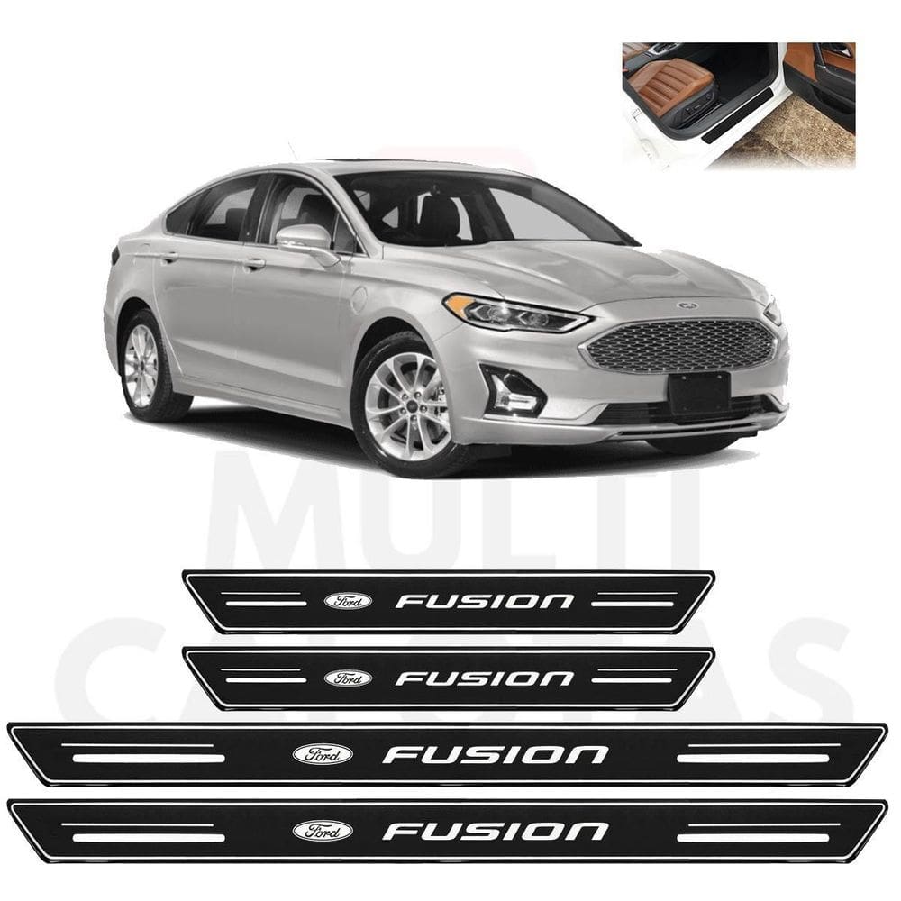 Soleira Premium Ford Fusion A 2019 Preto