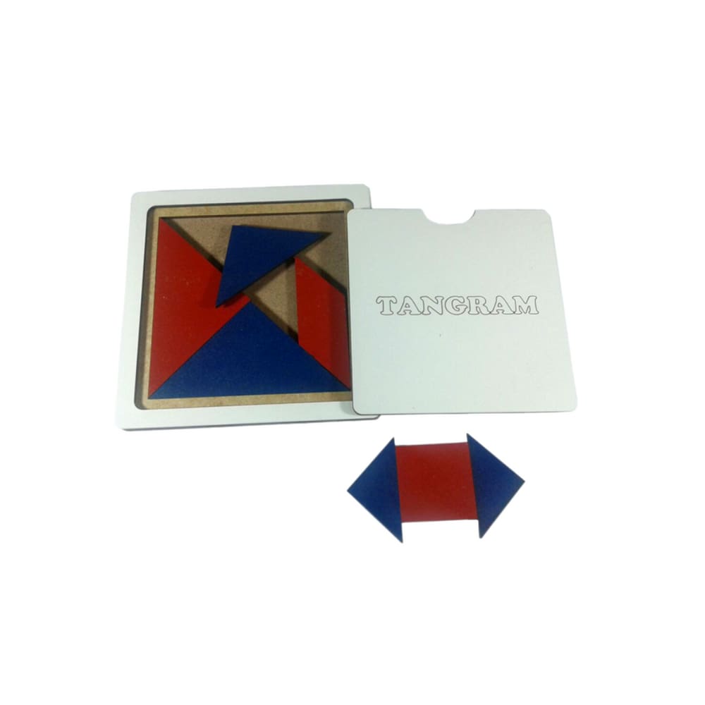 Jogo Educativo Madeira Tangram - Brinquedista