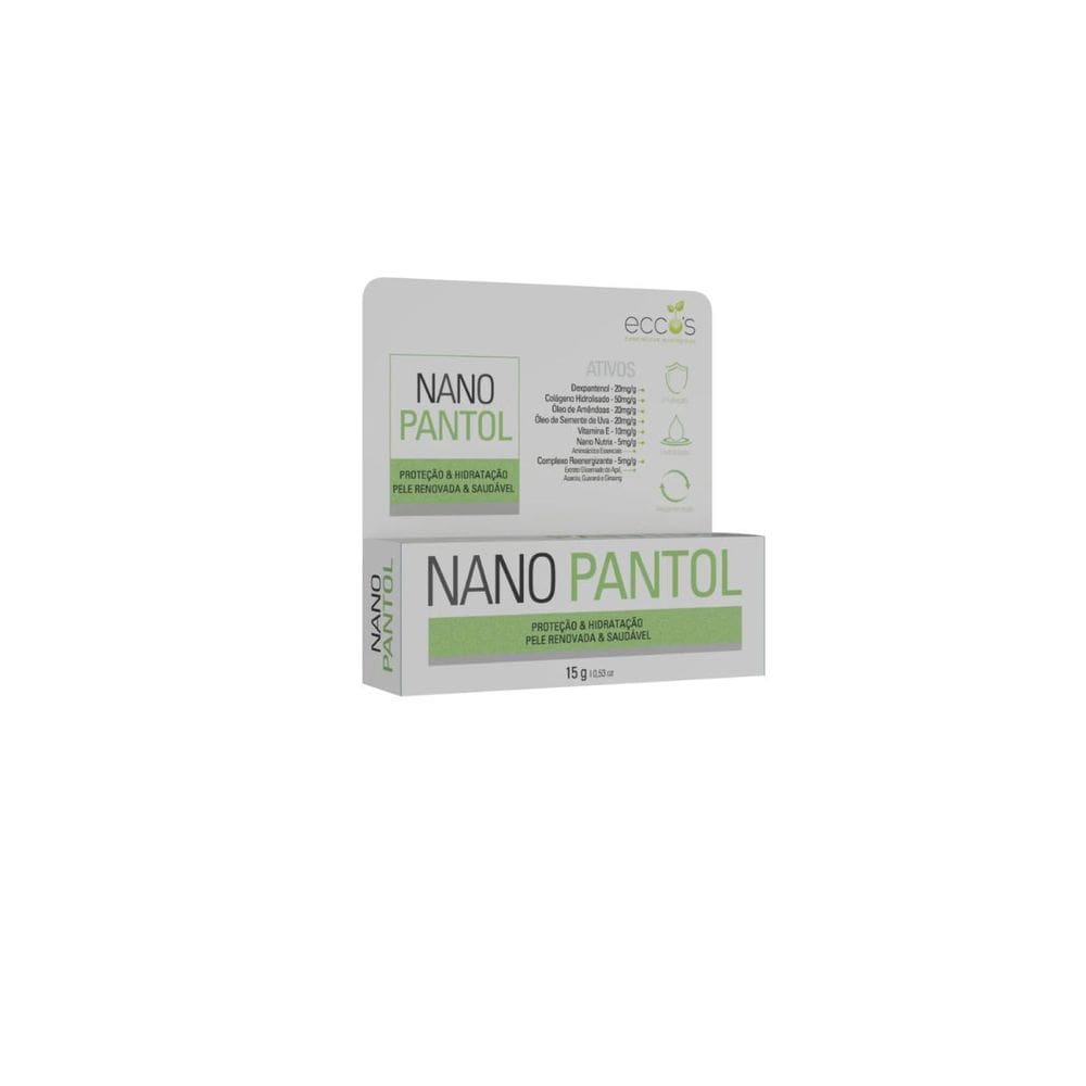 Nano Pantol - Hidratação E Proteção Intensa 15G Eccos