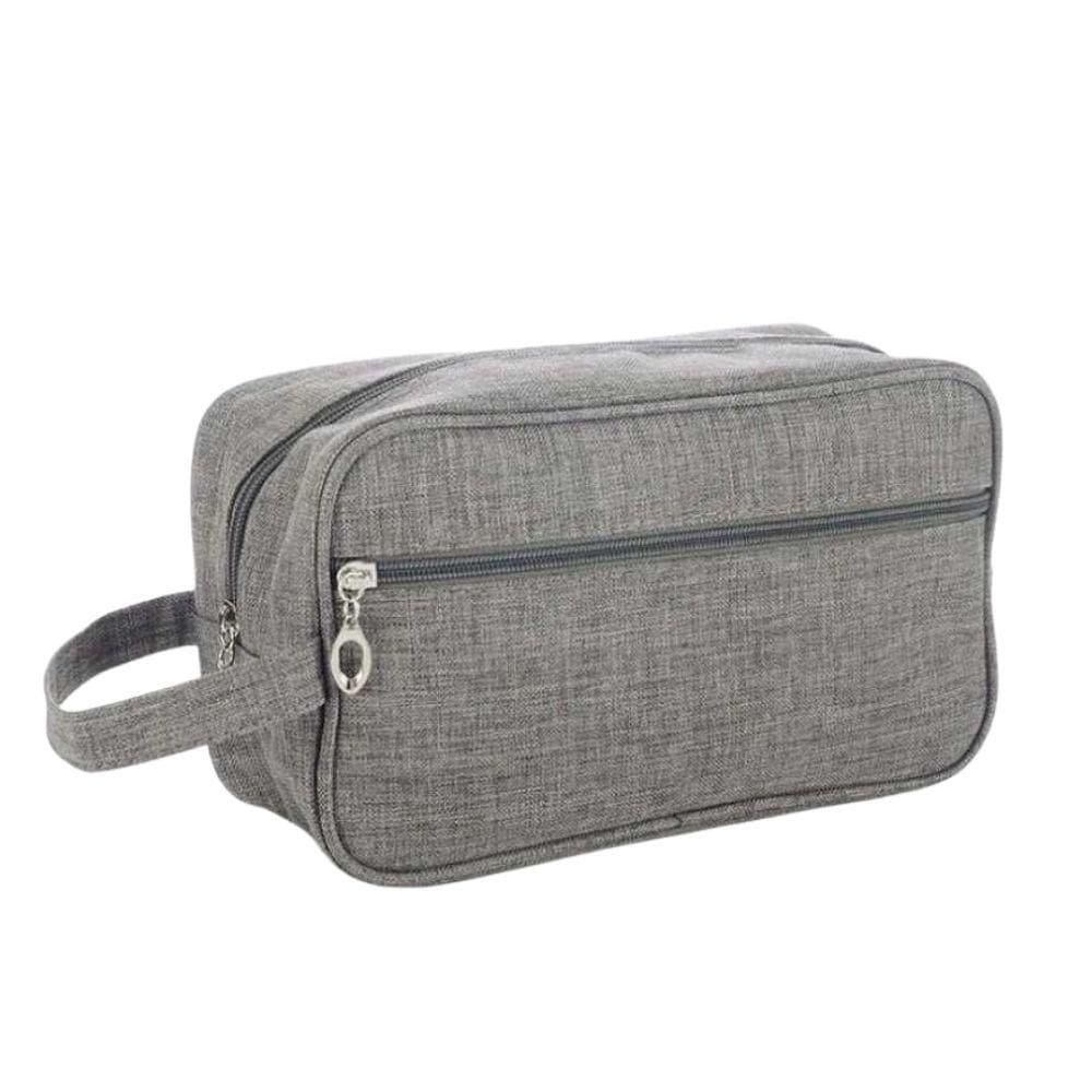 Necessaire Bolsa Para Maquiagem E Cosméticos Multifuncional Portátil Impermeável Cor:cinza;gênero:unissex;tamanho:único