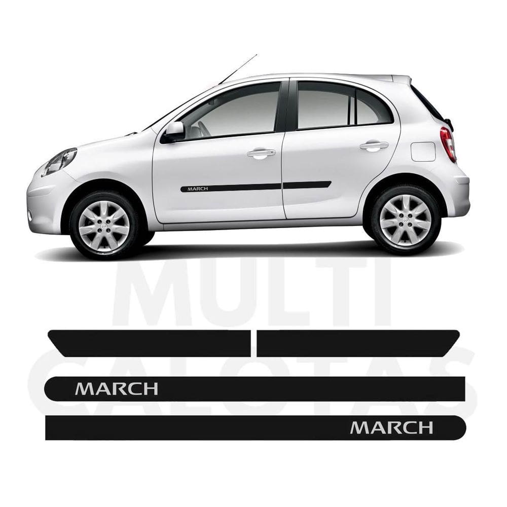 Friso Lateral Borrachão March 2012 A 2020 Com Nome