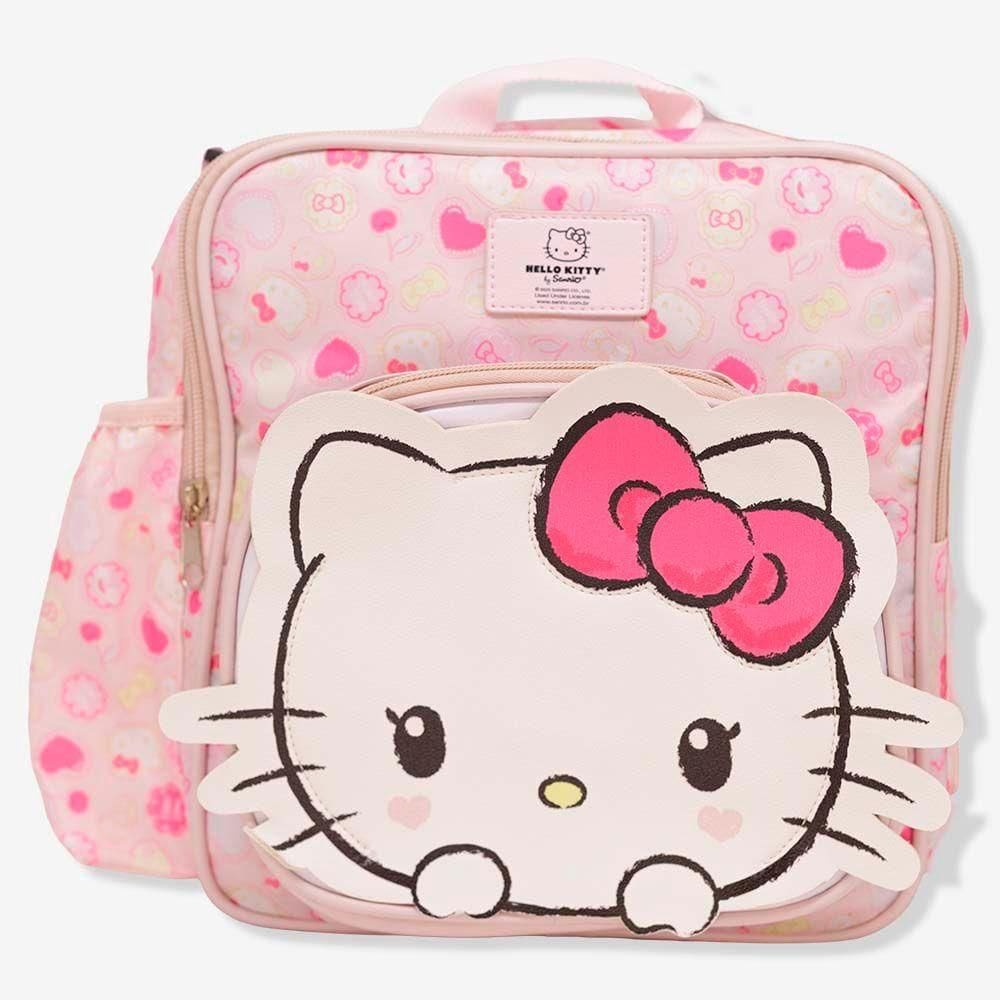 Mochila Lancheira Hello Kitty