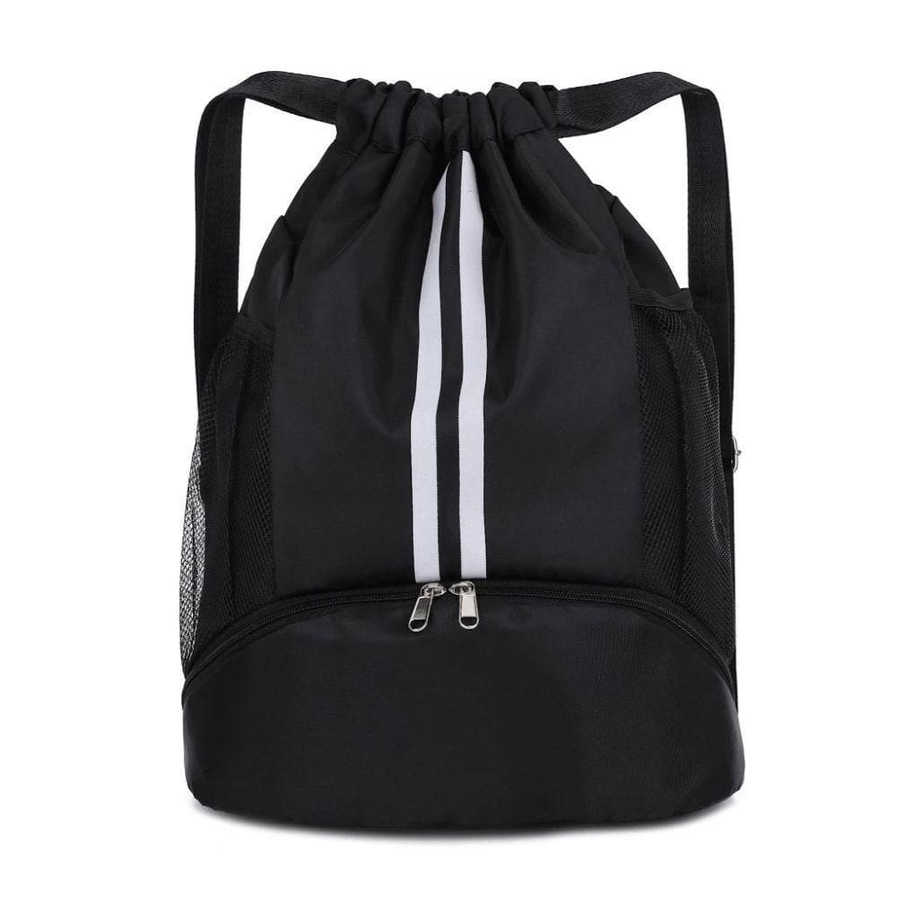 Bolsa Saco Mochila Esportiva Impermeável Compartimento Academia Cor:preto;tamanho:único;gênero:unissex