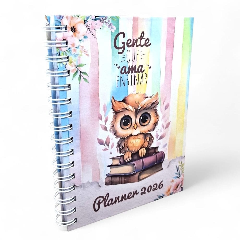 Planner Do Professor Caderno Planejamento Rotina Escolar