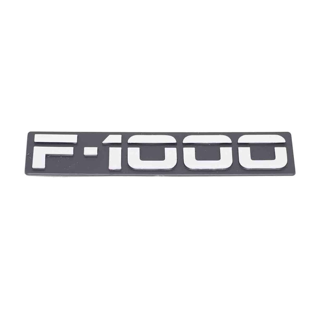 Emblema F-1000 Paralama F1000 93/95 Cinza