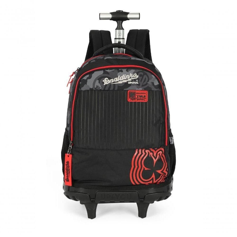 Mochila Com Rodas Up4you By Enaldinho Preto - único Preto