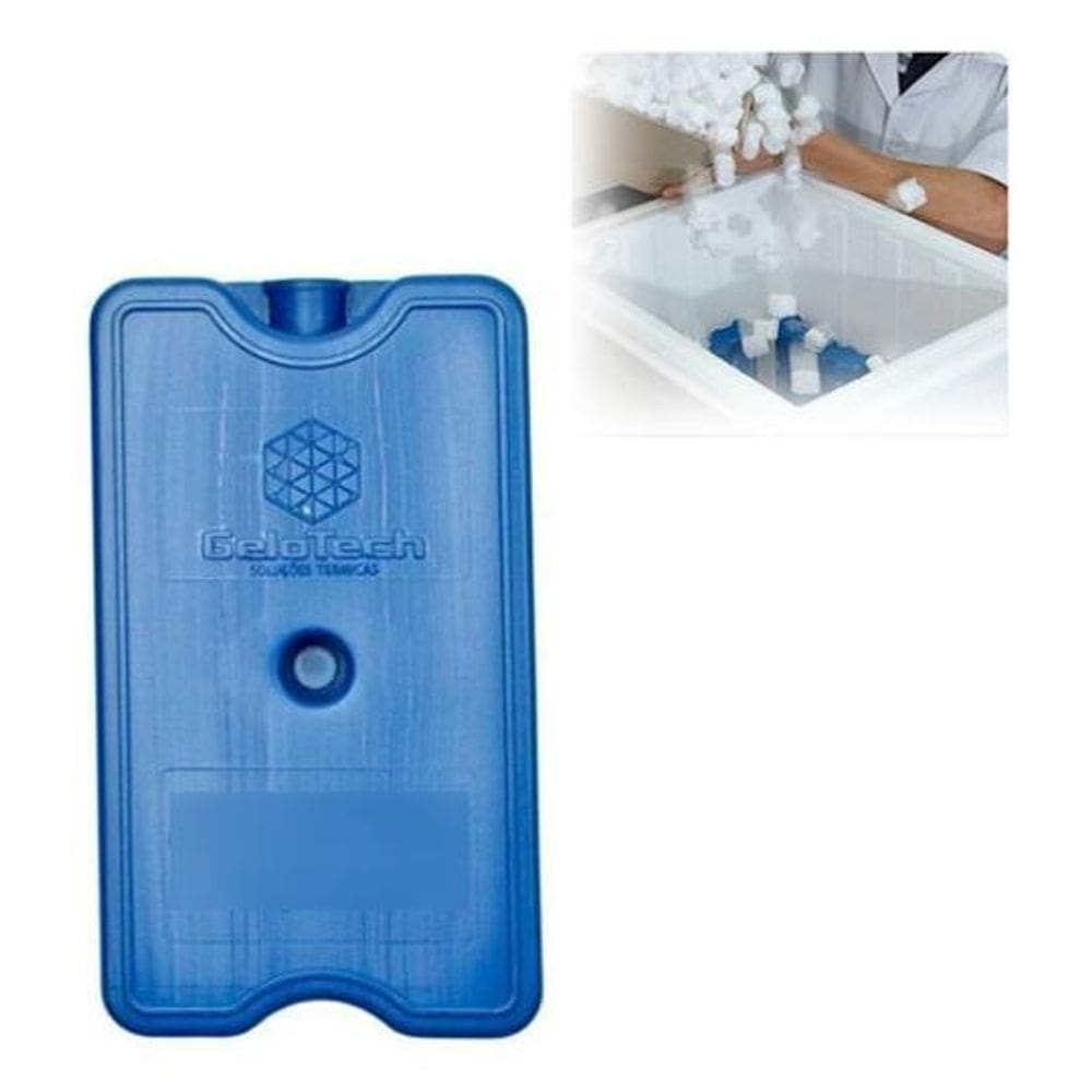 Kit 10 Gelos Rígidos Reutilizáveis 200ml Gelotech