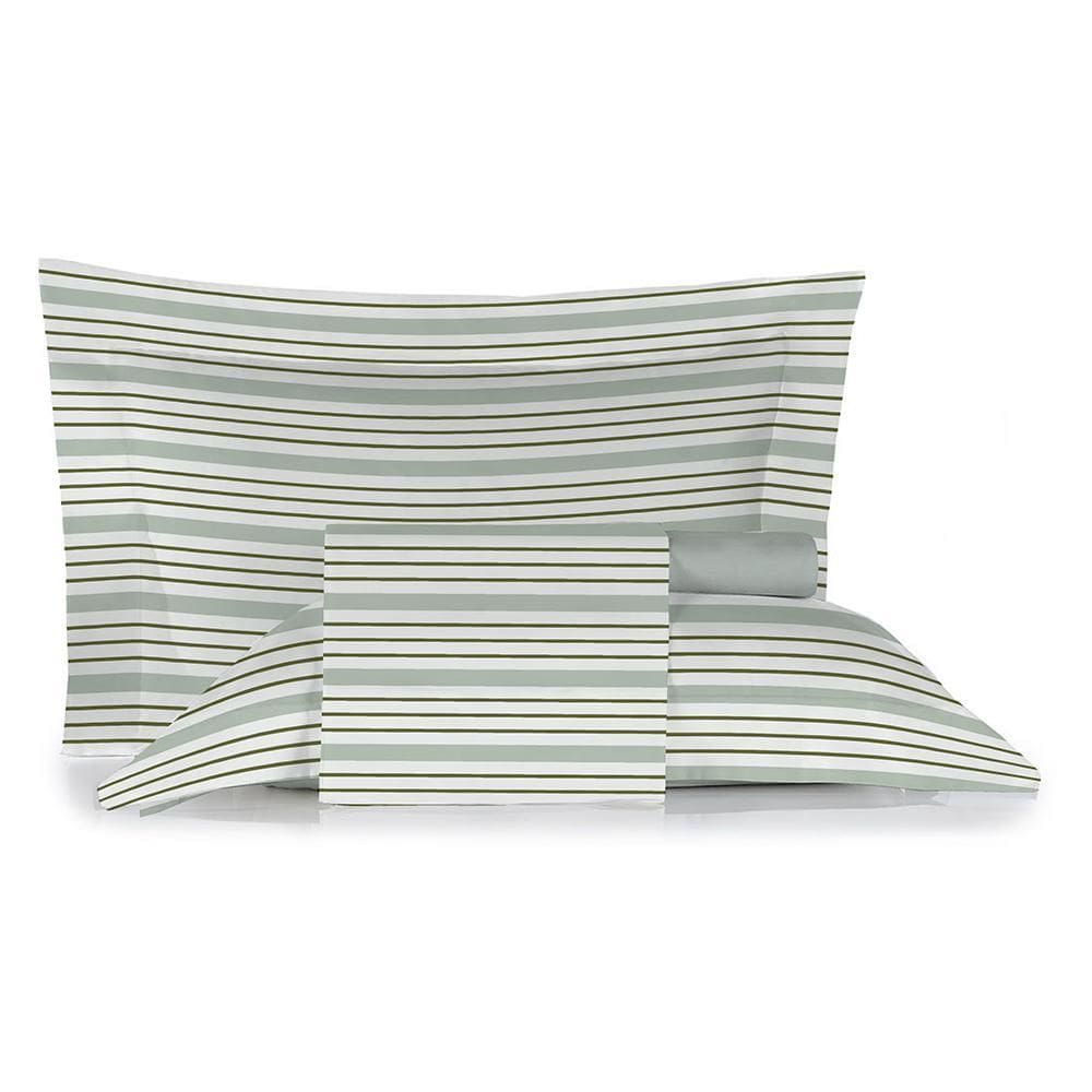 Jogo De Cama King Size 300 Fios Nova América - Caio  7717-1