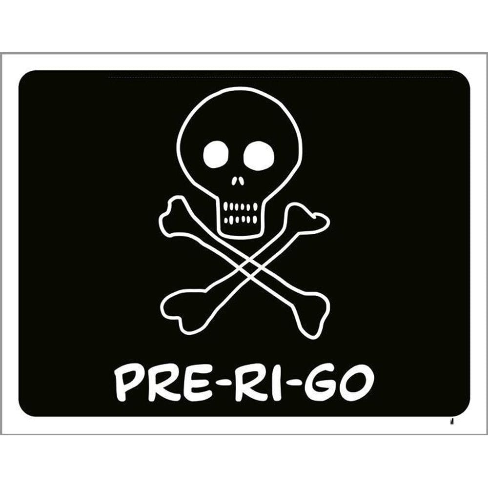 Kit 3 Placas Decorativa - Pre-Ri-Go