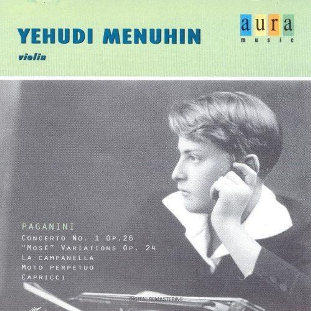 Yehudi Menuhin Plays Paganini - Cd