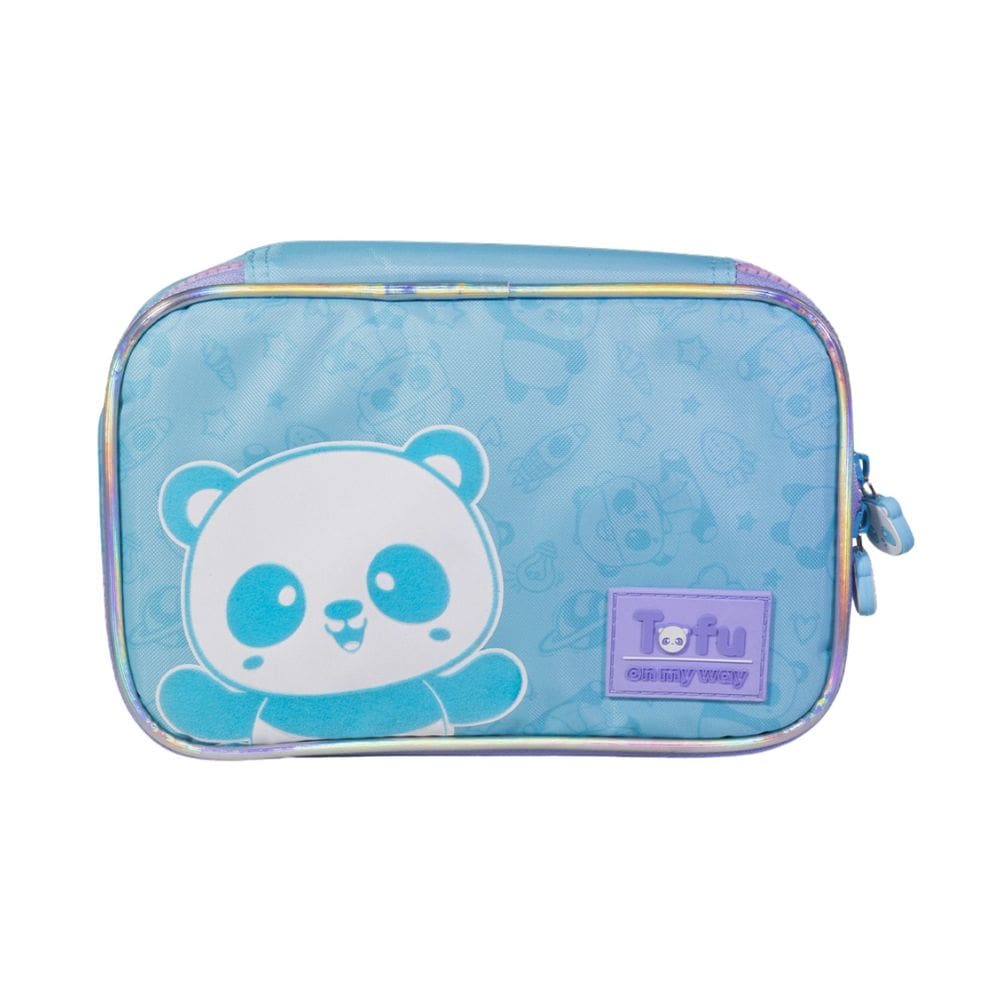 Estojo Box Escolar Panda Tofu Meninas Juvenil 100 pens