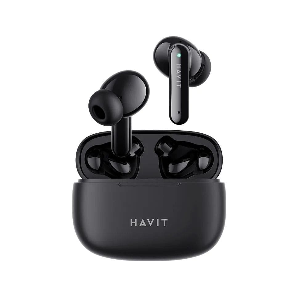 Fone Bluetooth Tws Havit Tw967 Pro V5.3 Dual Mic Touch Preto