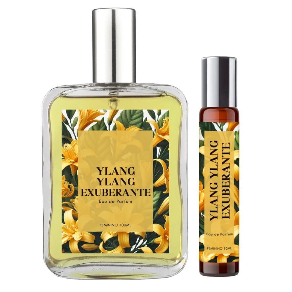 Perfume Ylang Ylang Exuberante Feminino 100Ml + Spray 10Ml