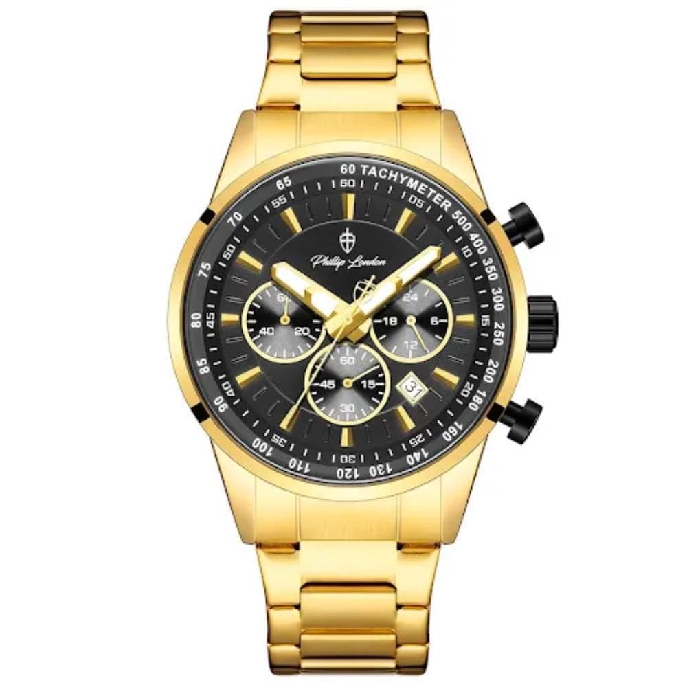 Relógio Phillip London Masculino Ref: Pl80392645M Pr N