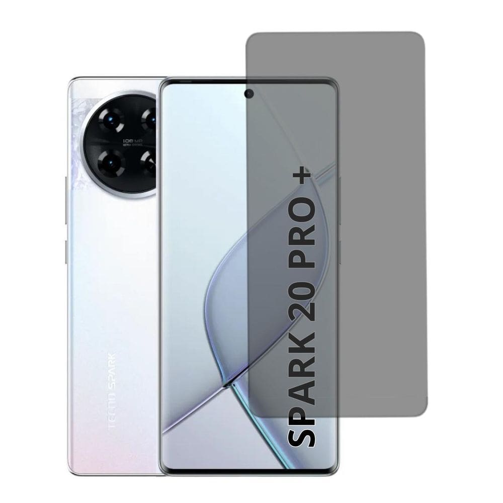 Pelicula Proteção Gel Privativa Compatível Spark 20 Pro Plus