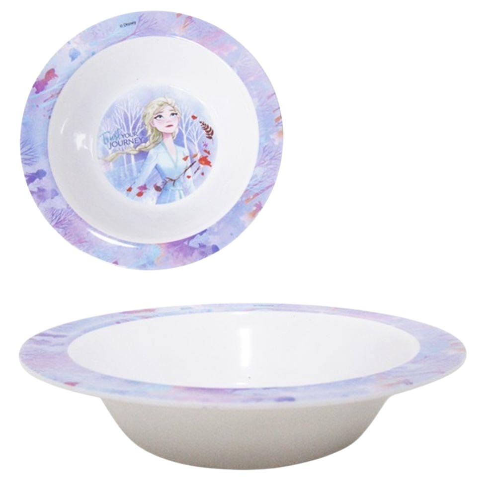 Prato Infantil Fundo Tipo Tigela Frozen Disney - Etitoys