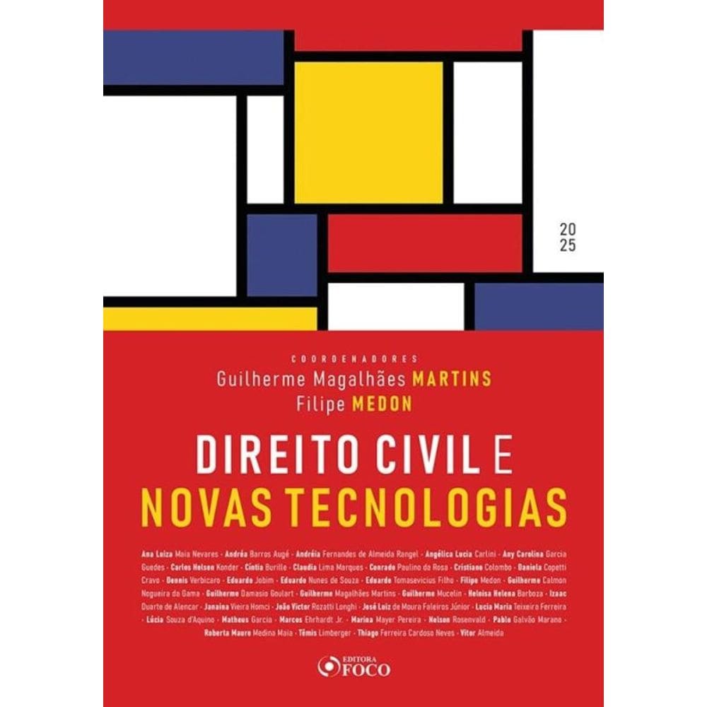 Direito Civil E Novas Tecnologias - 1ª Ed - 2025