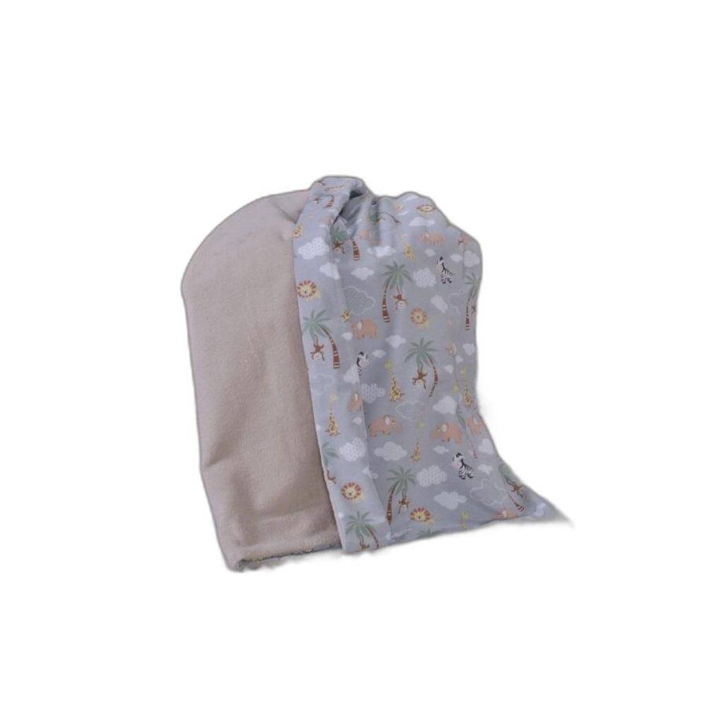 Manta Baby Cobertor Bebe Dupla Face Menino Menina 1,15 X