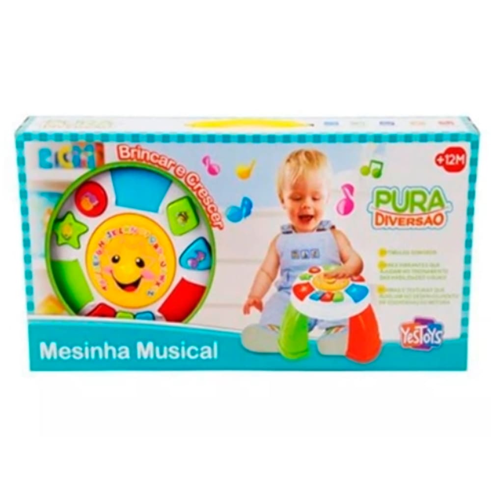 Mesinha Musical Pura Diversão - Winfun