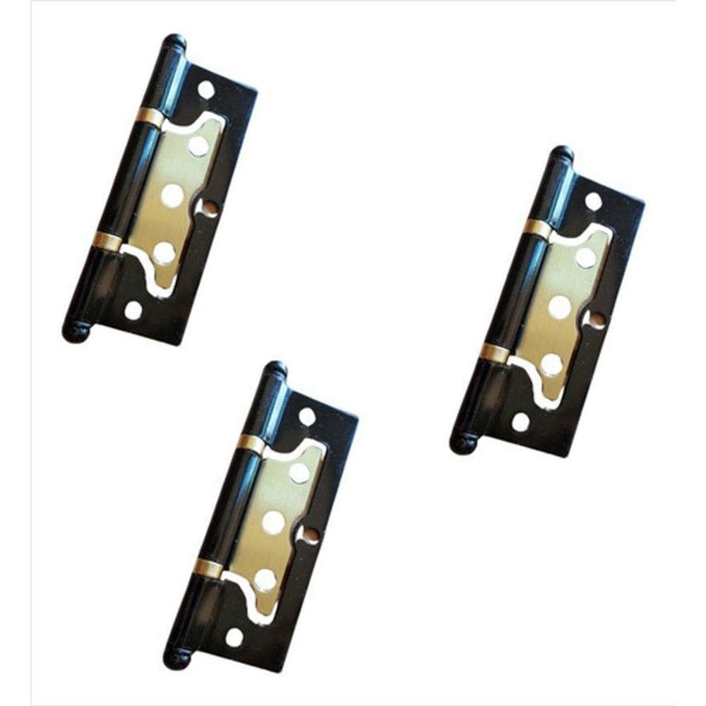 Kit Dobradiças Cor Mista O Não Precisa De Rebaixo Sobrepor