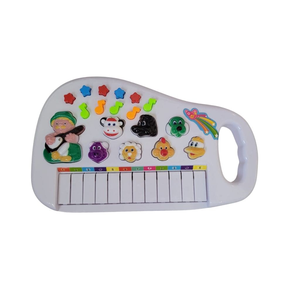 Teclado Musical Infantil Animais da Fazenda - Jmd Toys