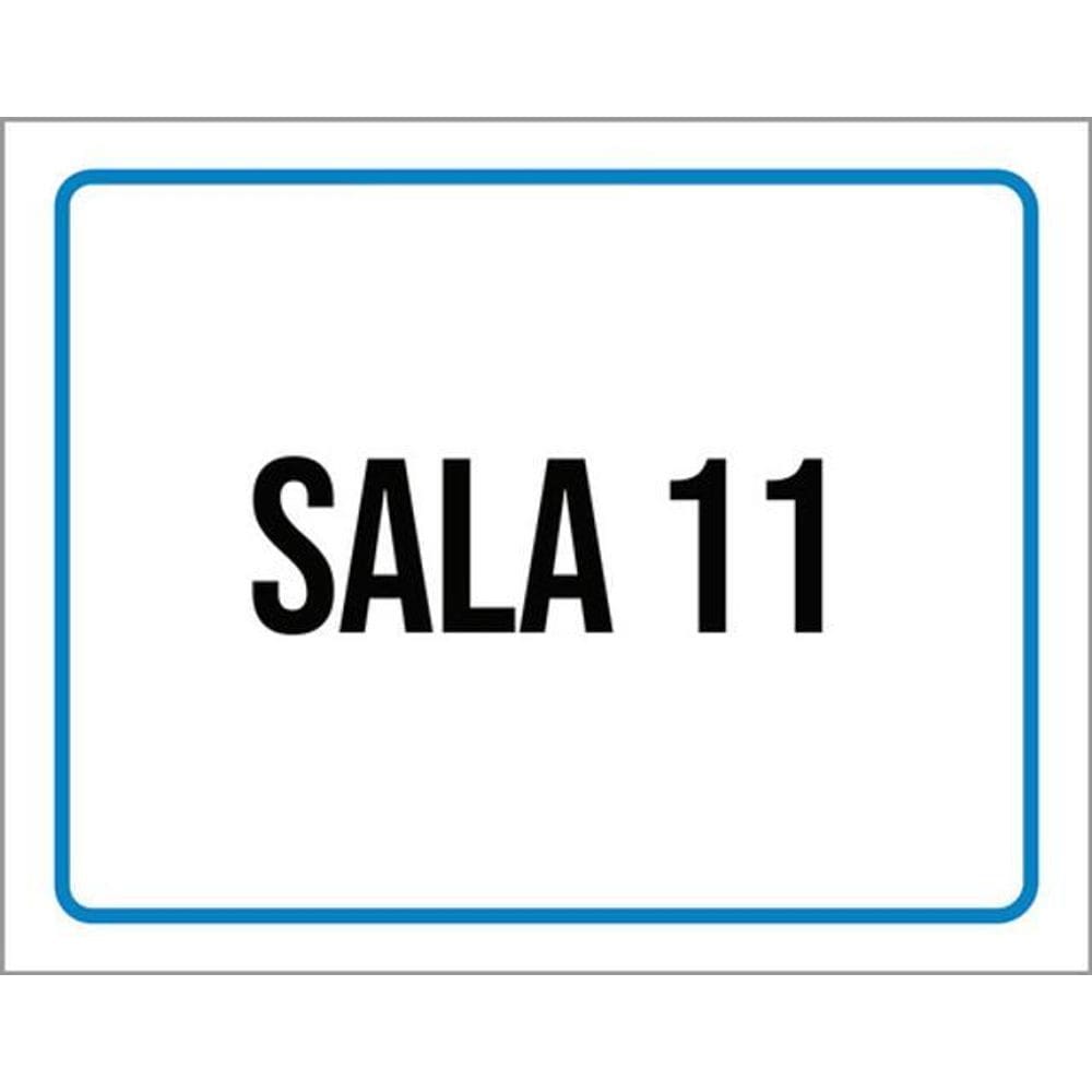 Kit 3 Placas Sala 11