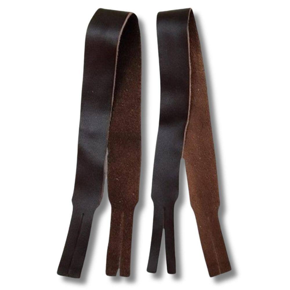 Par De Alça Para Prato Fanfarra Marcial Couro