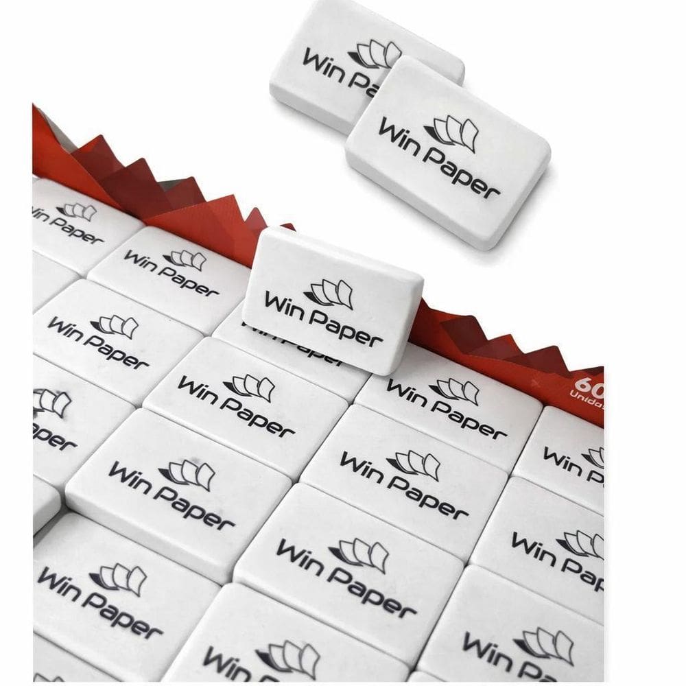 Borracha Escolar Win Paper Kit 20 Borrachas