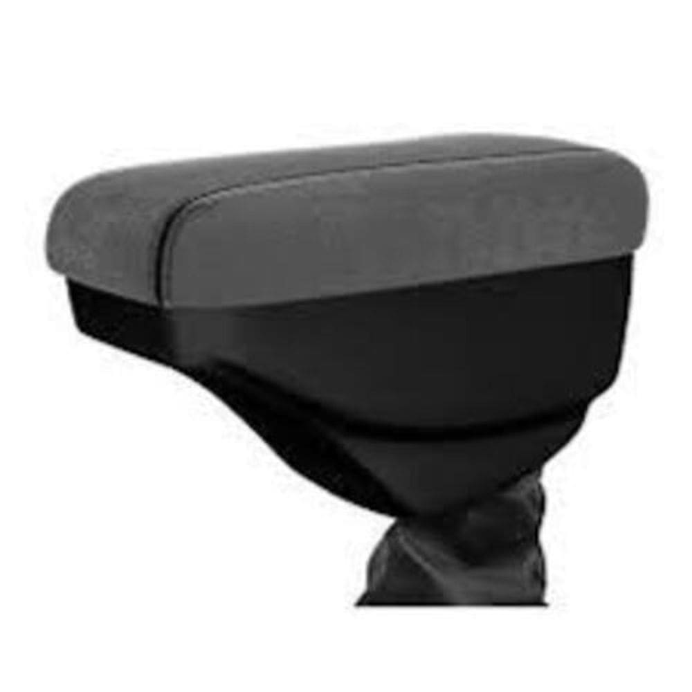 Apoio De Braço Tracker Tecido Cinza Com A Costura Branca