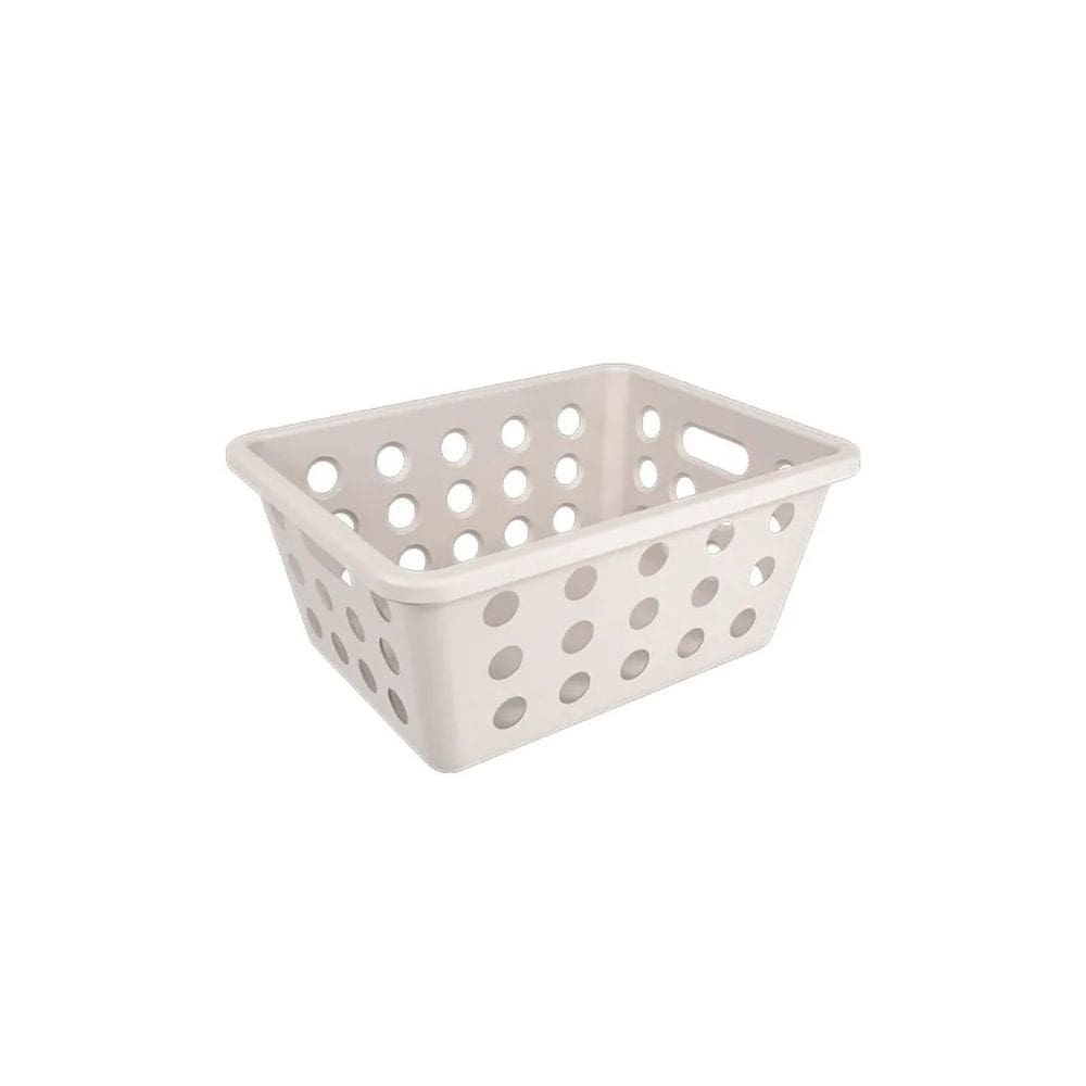 Cesta Organizadora Coza One Pequena 1,5 Litros Light Gray