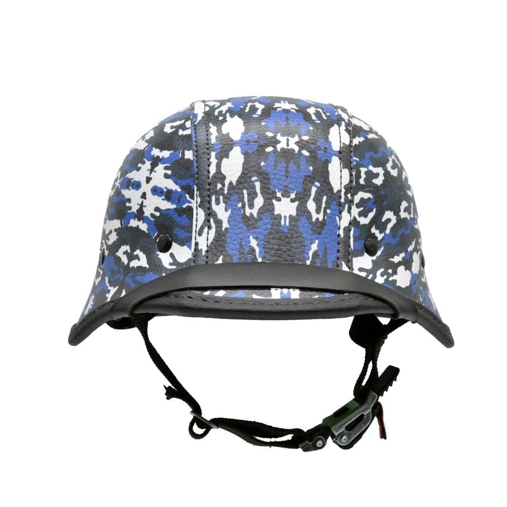 Capacete Br101 Alemão Camuflado Azul E Branco Gg