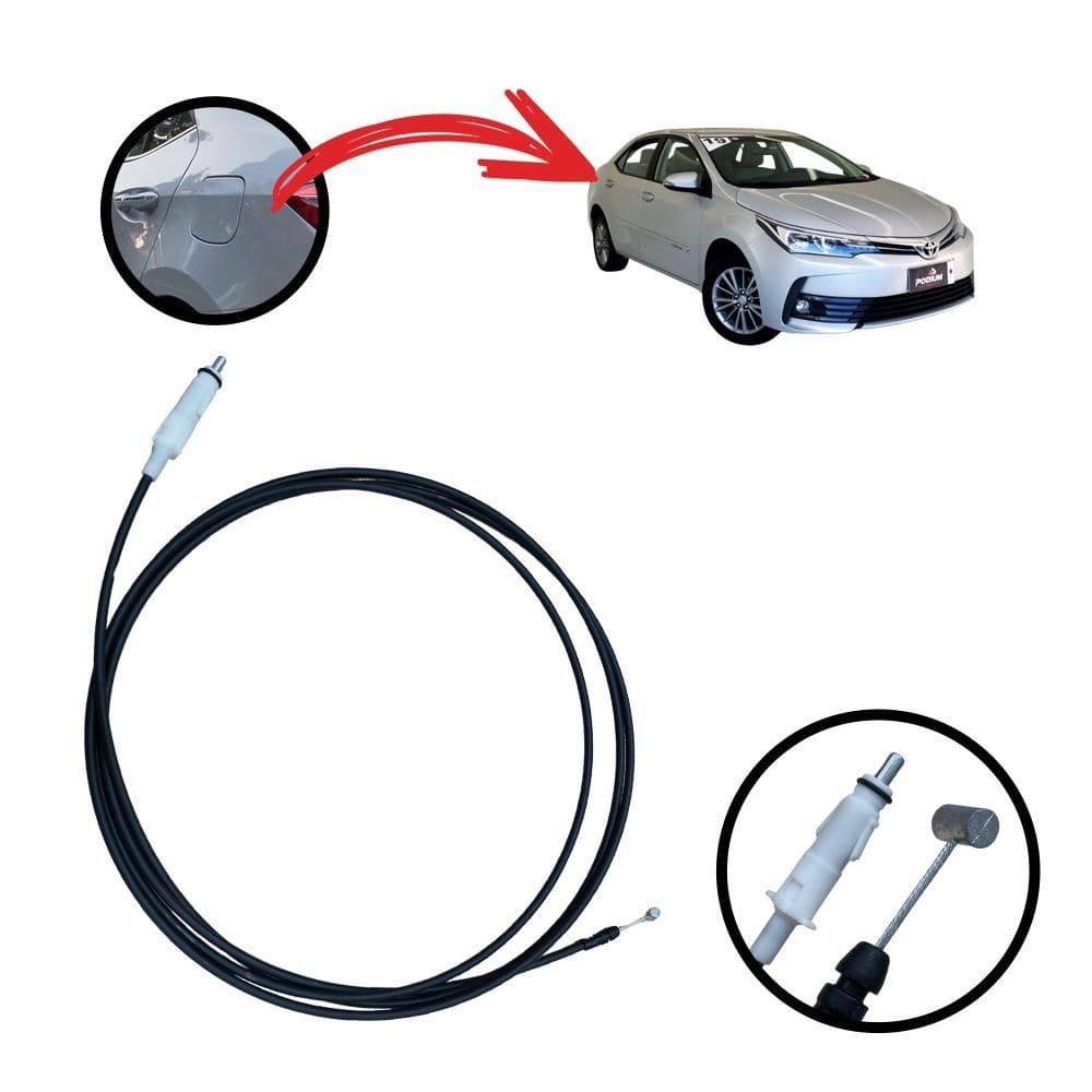 Cabo Abertura Do Tanque De Combustível Sem Puxador Corolla