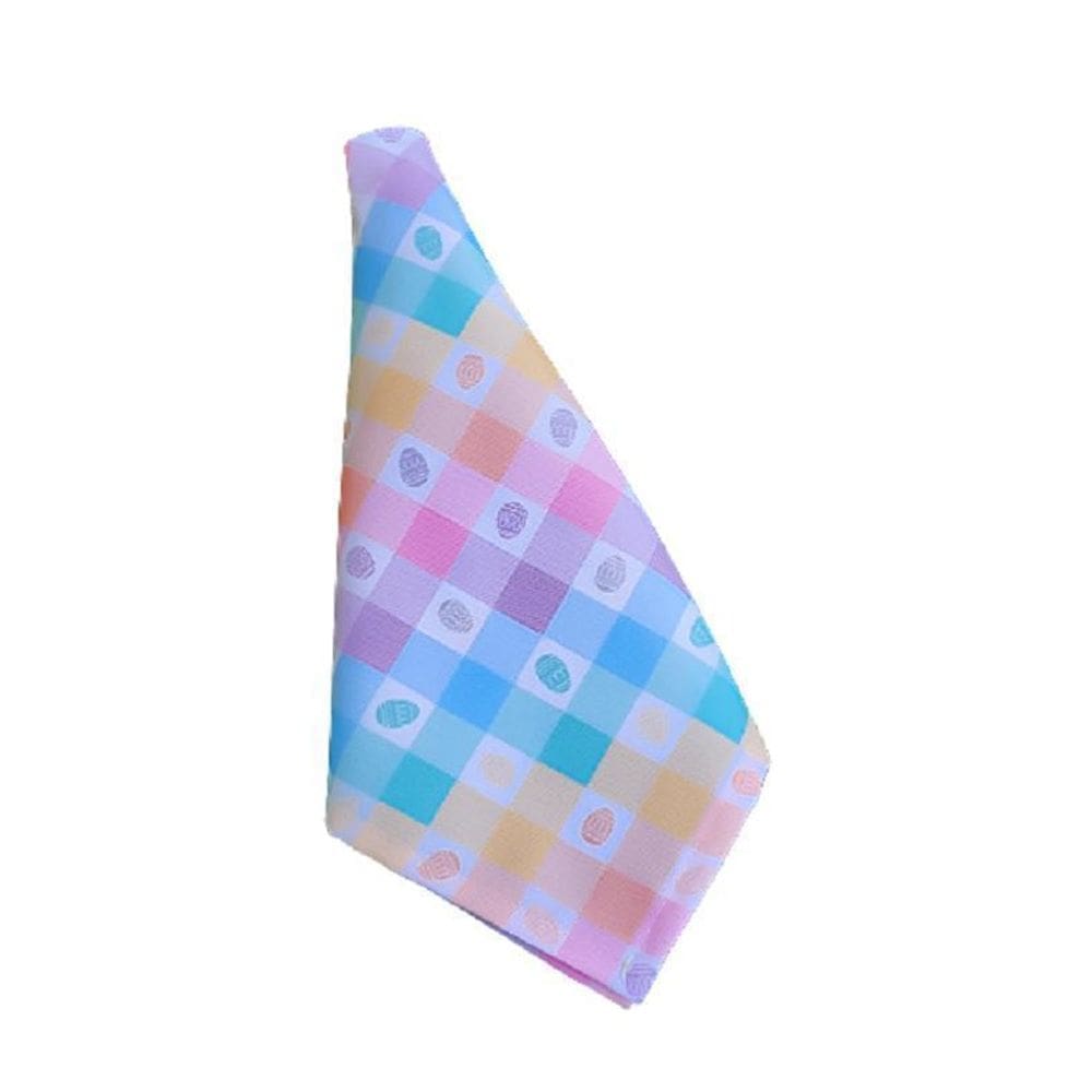 Kit Americano Xadrez Candy Colors 8 Unidades