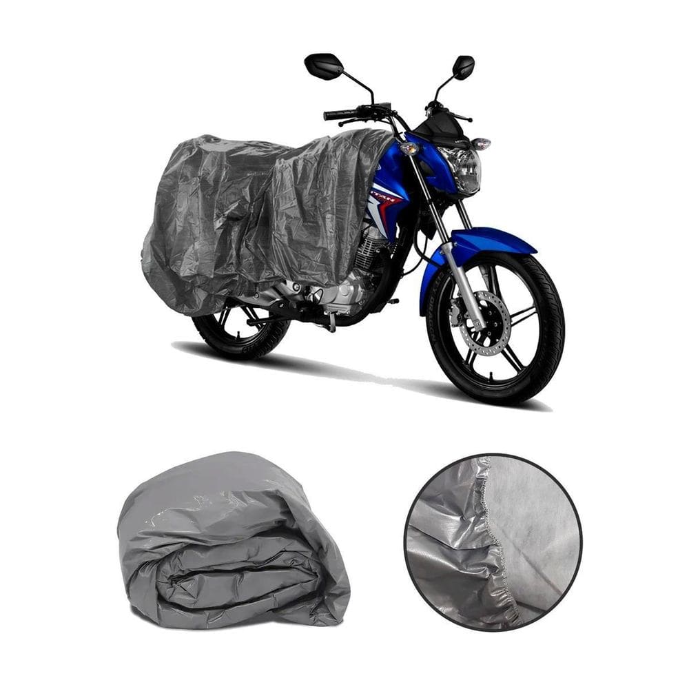 Capa Protetora Impermeável Para Moto Com Forro Tamanho G