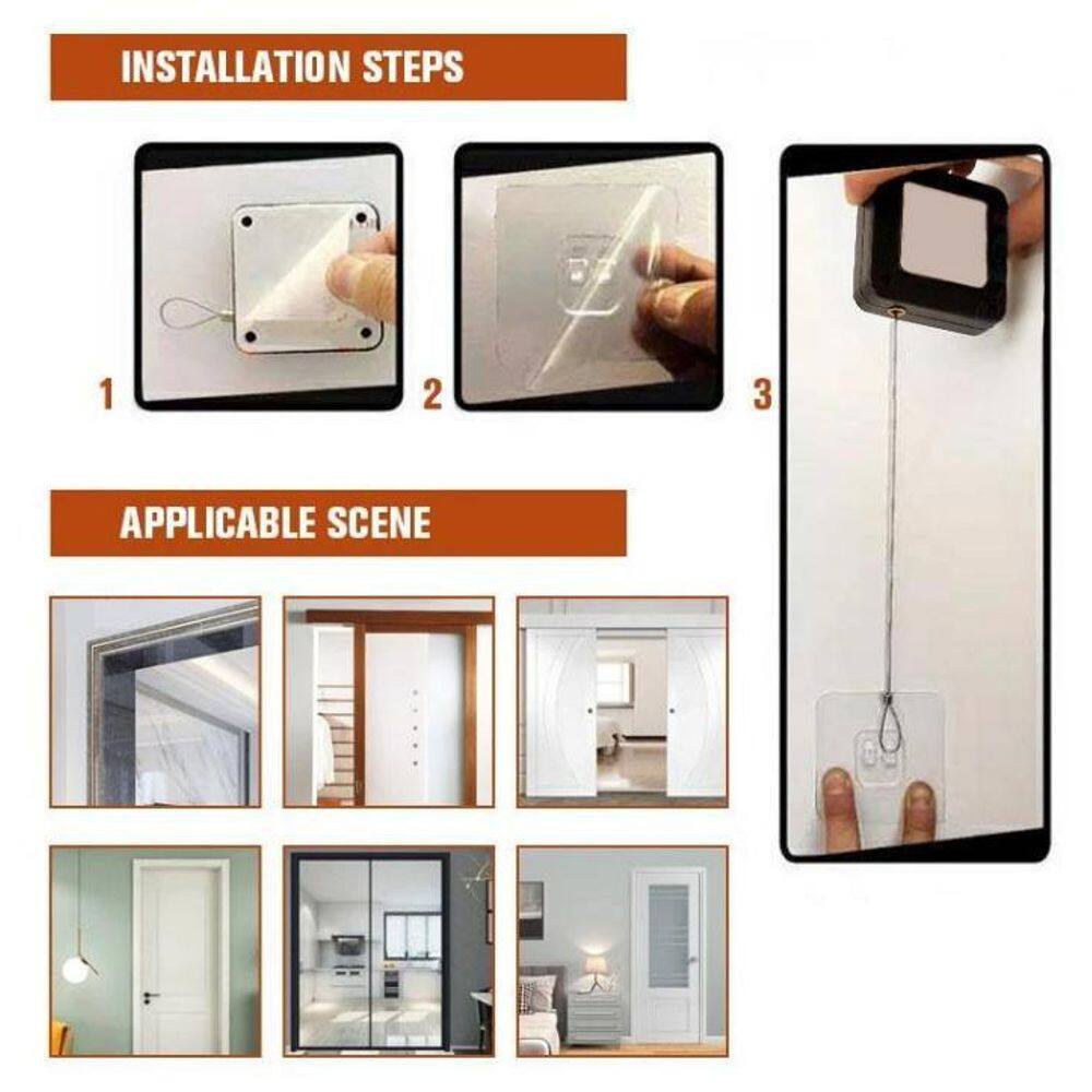 Fechamento Automatico Para Portas Casa Escritorio Sem Furos
