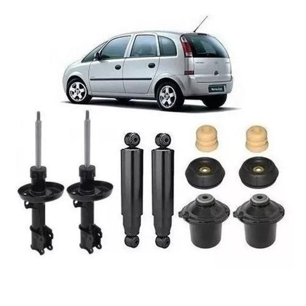 Amortecedores Preparado Rebaixado Grand Siena Par Traseiro