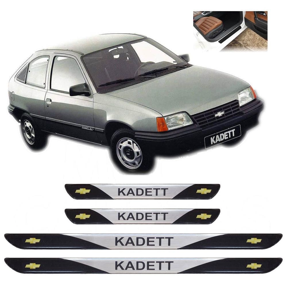 Soleira Porta Gm Kadett 4 Peças Resinado