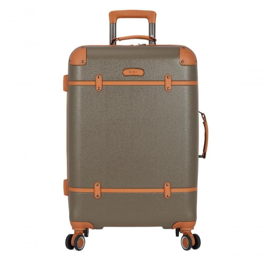 Mala De Viagem Media Champanhe - M Bege