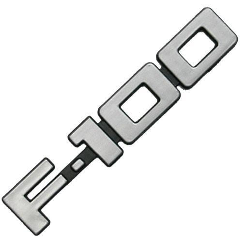 Emblema F-100 Paralama Ford F100 Cromado