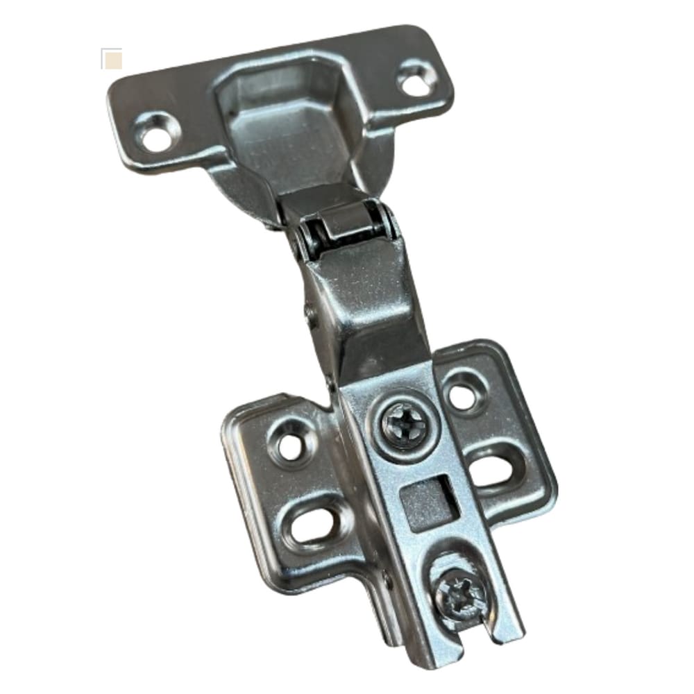 Dobradiças Curva Porta Armário 35mm C/ Amortecedor 2 Unidade