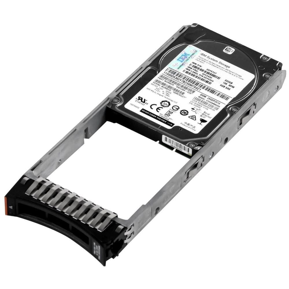 Hd Sas Ibm 600Gb 10K 2.5 00Y5707 00Y2430 00Y5909 St600mm0006