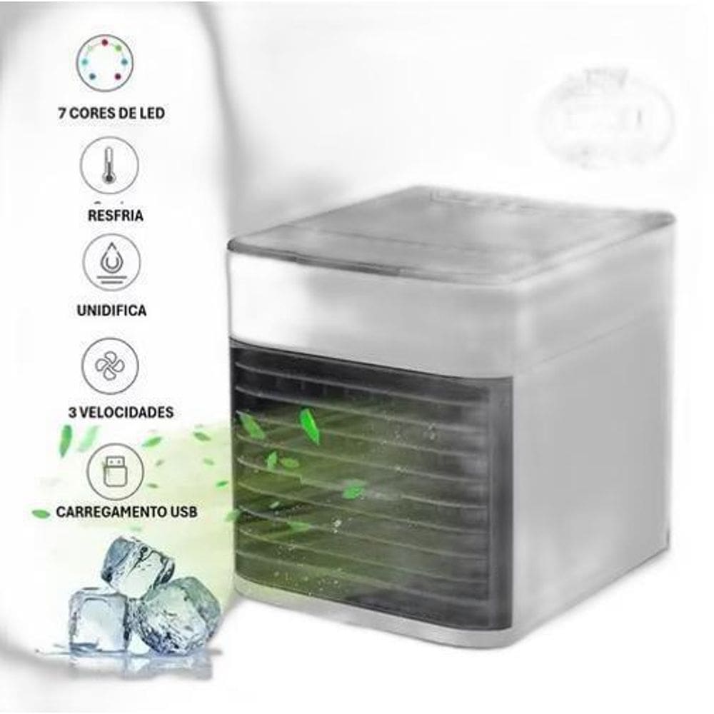Ar Condicionado Portátil 3 Em 1 Para Ambientes Confortáveis