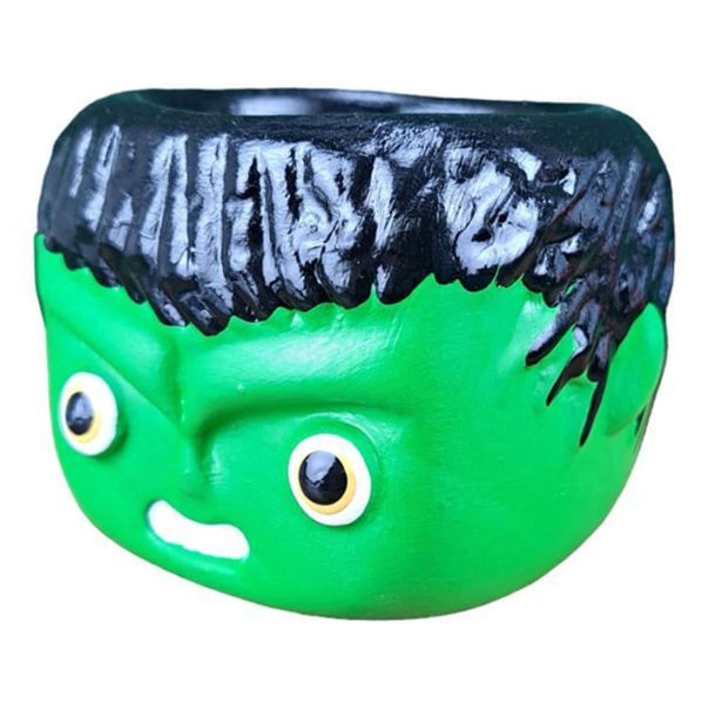 Porta Treco De Gesso Hulk Decoração Casa Escritório